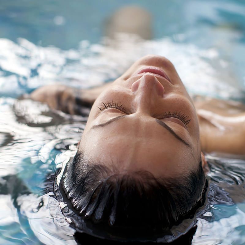 Is hydrotherapy any more effective than a long relaxing bath?